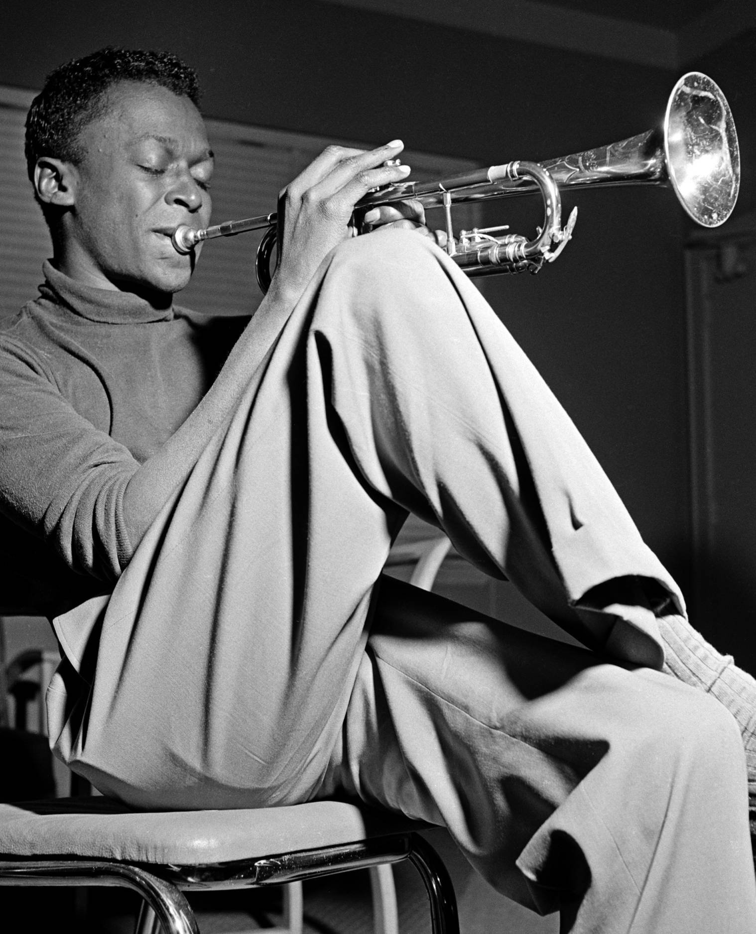 Miles Davis, un des plus grands trompettistes de jazz
